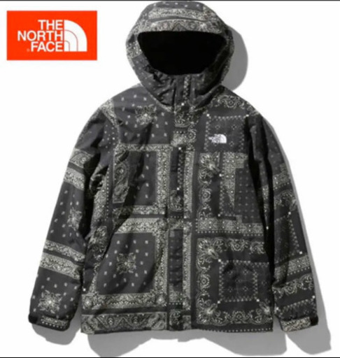 ノースフェイス　スクープジャケット　バンダナ柄