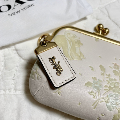 COACH ディズニーコラボ がま口財布 ケース カード 小銭入れ