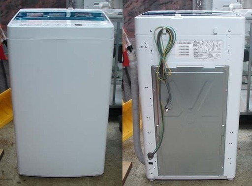 【商談中】20N0059 B 札幌 配達対応可能 Haier/ハイアール JW-C45A 全自動電気洗濯機 4.5kg 2018年製 中古