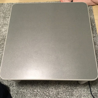 山善こたつテーブル　正方形75センチ　高さ38センチ　コード付きの画像