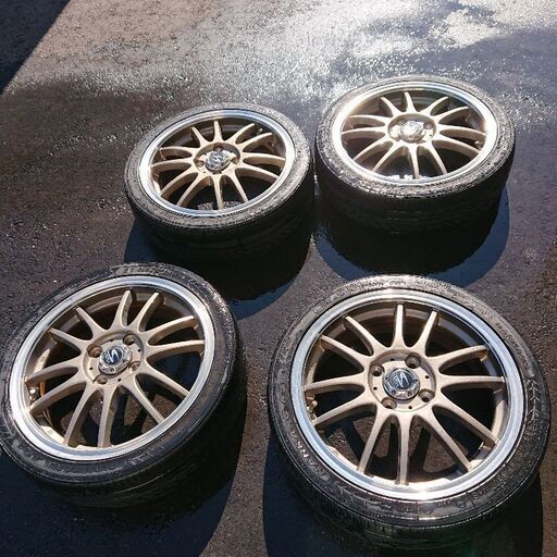 軽自動車用ホイール 15インチ ワンオーナー ガリ傷無し