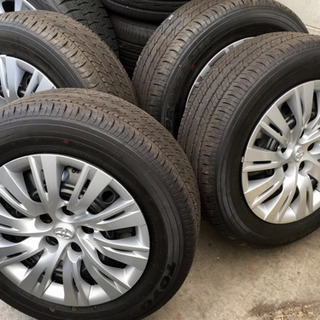 値下げしました！215/60R16 バリ山 TOYO 国産 カム...