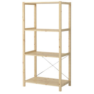 IKEA イケア キッチン収納 シェルフユニット IVAR イーヴァル