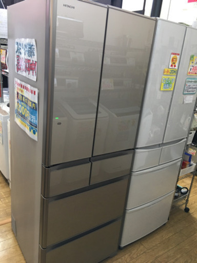 2015年式 565L HITACHI 冷蔵庫 R-G5700F(XN) 2015年式 565L
