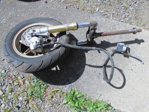 商談成立！ディオZX　AF35　フロントフォーク＆ホイール