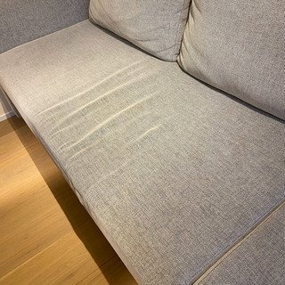 ニトリ　ソファーベッド　グレー　ノアークの画像