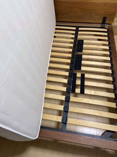 無印良品　ベッド（マットレス含む）売ります