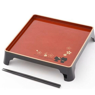 美品　ハローキティお食い初め食器　和桜の画像