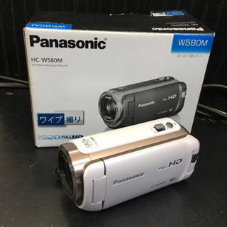4/22 値下げ! 極美品 2016年製 Panasonic パナソニック デジダルハイビジョンビデオカメラ HC-W580M Wi-Fi