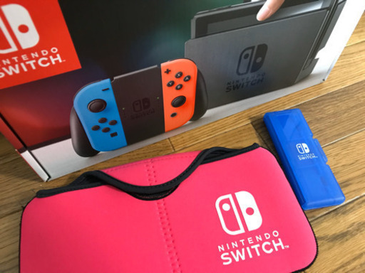 【中古】Nintendo Switch 本体お譲りします。