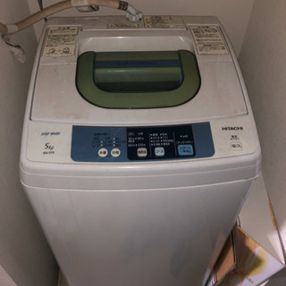 日立製　洗濯機　動作良好　3/27まで