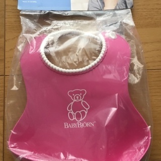 ご相談中 新品未使用ベビービョルン ベビースタイ ピンクの画像