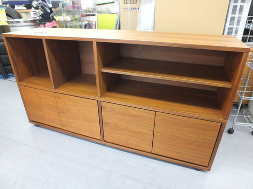 無印良品 【スタッキングキャビネット】  1625×395×850ｍｍ 収納棚 ラック リビングボード 良品計画