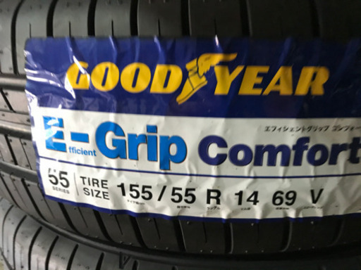 工賃込☆新品　155/55R14 ライフ、オッティなど