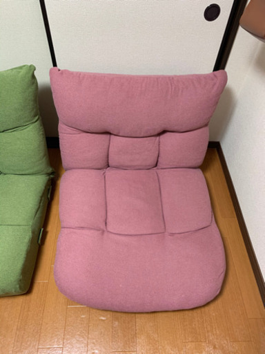 ニトリ　ツナガル　ポケットコイル　座椅子