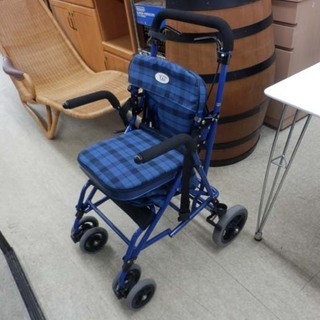 シルバーカー ナカバヤシ サツキ パル 介助車 ブルー チェック...