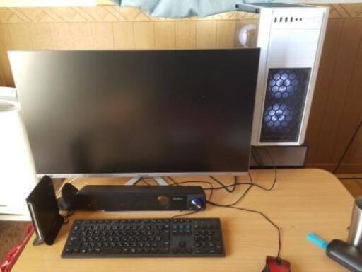 デスクトップＰＣ セット　ゲームもできます。