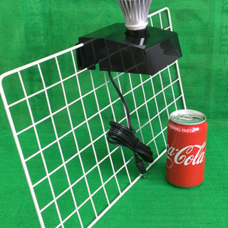 未使用　電球スタンド　照明機器 　幅10.5　　奥行12.5　　高さ5.5　 （ｃｍ）　電球用　照明器具　アップライト　ダウンライトの画像