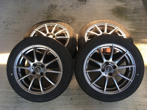 １６インチサマータイヤ　アルミホイールセット　売ります。