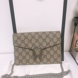 GUCCI ウォレットチェーンバッグ