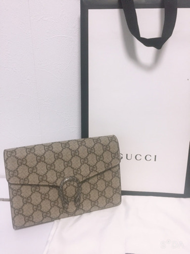 GUCCI ウォレットチェーンバッグ