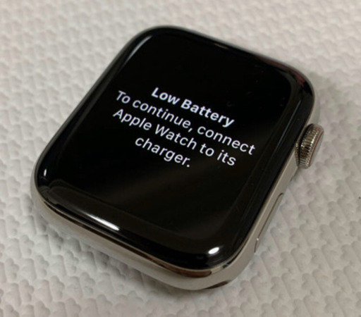 美品 Applewatch series4 44mm ステンレス セルラー