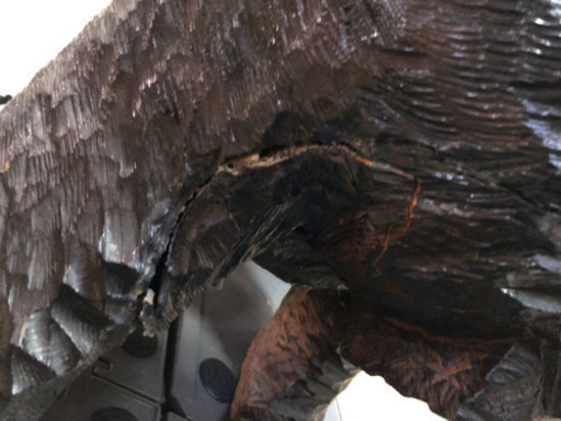 超特大　熊の置物　全長120x80cm