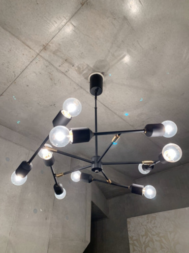 お洒落な電球の照明器具