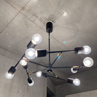 お洒落な電球の照明器具