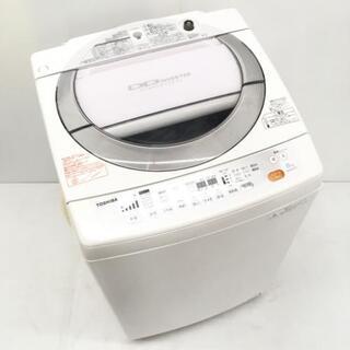 中古 節水なのにパワフル洗浄 8.0kg 全自動洗濯機 東芝 DDモーターで低騒音 AW-80DL 2012年製 6ヶ月保証付き