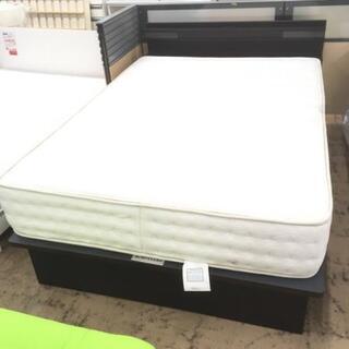 中古 ニトリ×錦之堂インターナショナル 跳ね上げ式 ダブルベッド...