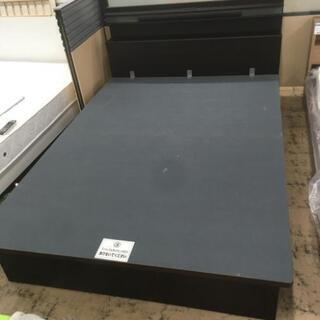 中古 ニトリ×錦之堂インターナショナル 跳ね上げ式 ダブルベッド Nスリーププレミアム 141×214×89 【店舗近郊限定販売】の画像