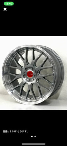 アネーロ19インチ F8.5j  R9.5j  ／4本セット