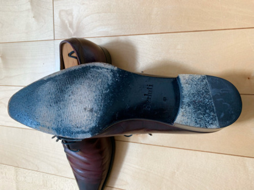 【絶版良品】Berluti ベルルッティ　革靴 ピアッシング　ワインレッド