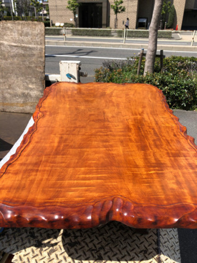 桜の木　無垢一枚板　幅150×85