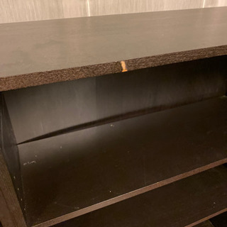 本棚 IKEA 黒の画像