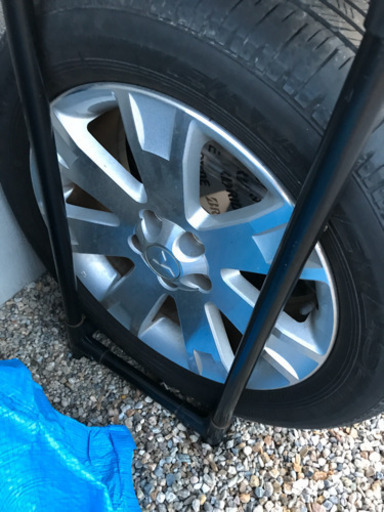 デリカ D5 タイヤ 純正 ホイール付 格安 訳あり 2万キロ使用