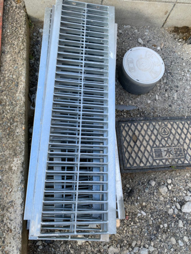 グレーチング　溝蓋　溝幅240 長さ995 ５枚　乗用車用　2T