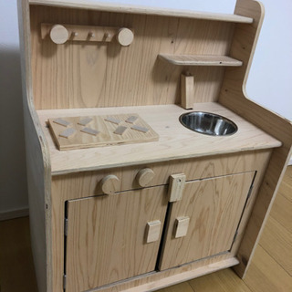【商談中】桧のままごとキッチンの画像