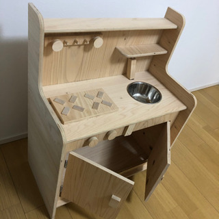 【商談中】桧のままごとキッチンの画像