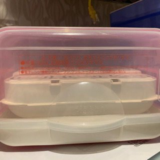 ピジョン　電子レンジスチーム&薬液消毒ケースの画像