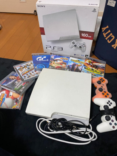 ☆超超お買い得☆ 箱付きPS3 プレステ3 本体　ソフト付きケーブルあり
