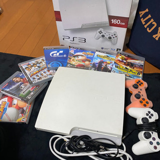 ☆超超お買い得☆ 箱付きPS3 プレステ3 本体 ソフト付きケーブルあり