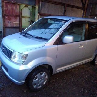 三菱　EKワゴン　低走行　車検長い、　バリ山スタッドレス付き