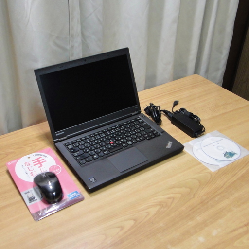 ご購入頂きました 高性能で高速 Lenovo Thinkpad T440P 14インチ Win10 pro Office 2019 pro 搭載 i5-4300M メモリー 8GB SSD 240GB（新品）ワイヤレスマウス付（新品）WiFi Bluetooth Webカメラ搭載