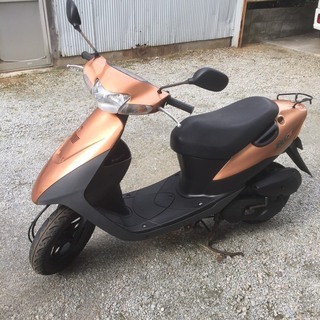 香川県高松市発 SUZUKI スズキ レッツ2 CA1PA オレンジ ※軽整備済み 中古車 原付バイク 50cc 2サイクル 2スト ※販売証明付の画像