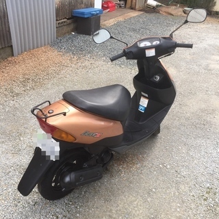香川県高松市発 SUZUKI スズキ レッツ2 CA1PA オレンジ ※軽整備済み 中古車 原付バイク 50cc 2サイクル 2スト ※販売証明付の画像