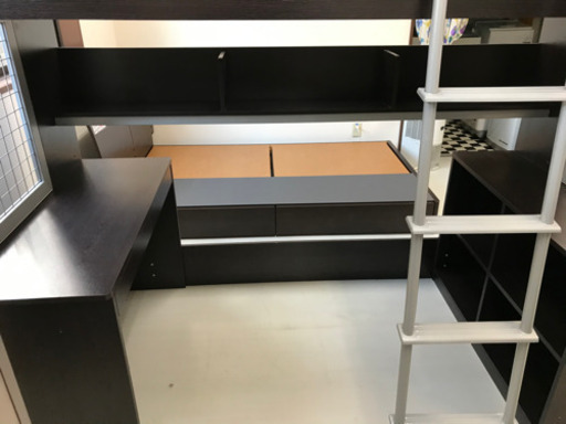 【リサイクルサービス八光　田上店　配達・設置OK】ニトリ　ロフトシステムベット