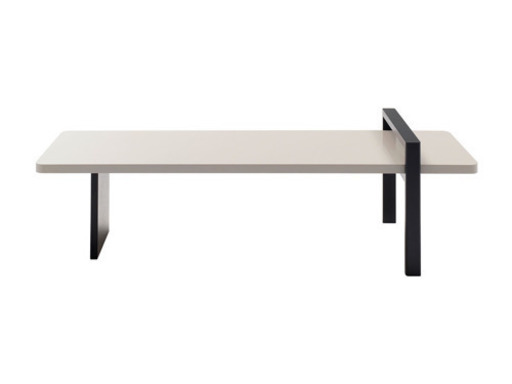 【展示品】■ほぼ未使用■定価77000円■bellacontte floating table■DHラミネート■ミッドグレー■ フローティングテーブル