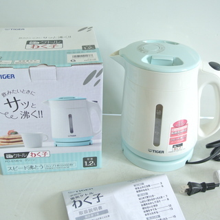 未使用　TIGER タイガー 電気ケトル わく子 2019年製 ...